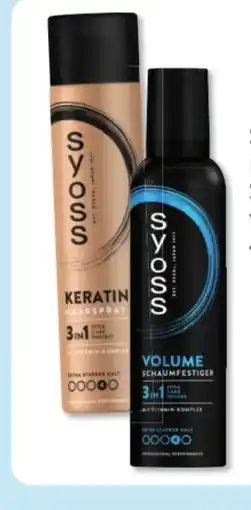 Budni Syoss Haarspray Angebot