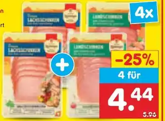 Netto Marken-Discount Radeberger Fleischwaren Lachsschinken Angebot