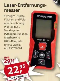 Sonderpreis Baumarkt GERMANIA Laser-Entfernungsmesser Angebot