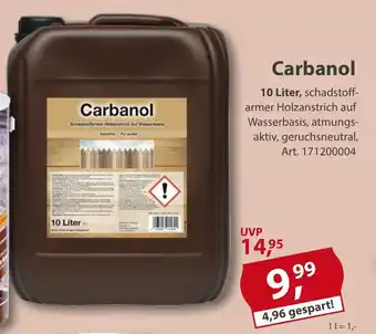 Sonderpreis Baumarkt Carbanol Angebot