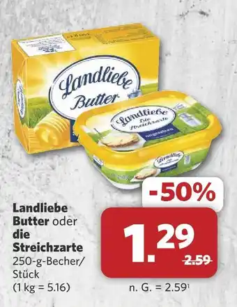 Combi Landliebe butter oder die streichzarte Angebot