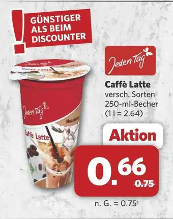 Combi Jeden tag caffè latte Angebot