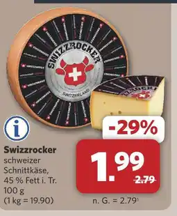 Combi Swizzrocker schweizer schnittkäse Angebot