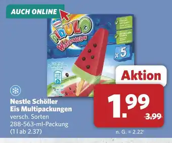 Combi Nestle schöller eis multipackungen Angebot
