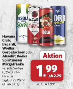 Combi Havana club mixgetränke Angebot