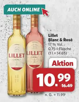 Combi Lillet blanc & rosé Angebot