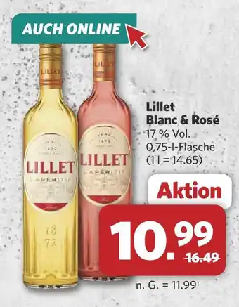 Combi Lillet blanc & rosé Angebot