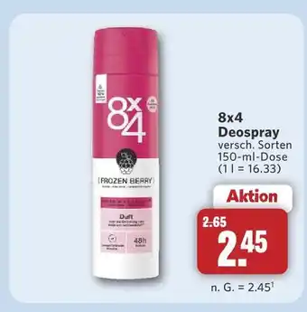 Combi 8x4 deospray Angebot