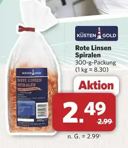 Combi Küsten gold rote linsen spiralen Angebot