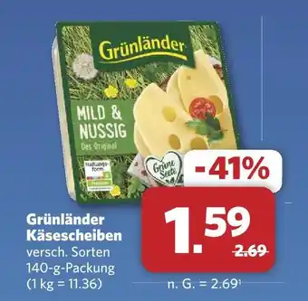 Combi Grünländer käsescheiben Angebot