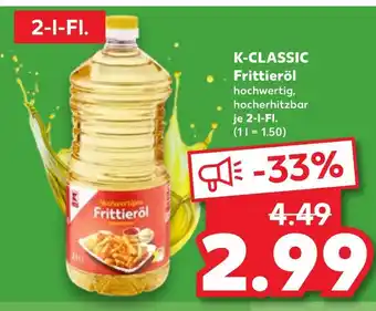 Kaufland K-classic frittieröl Angebot