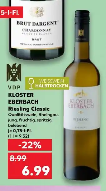 Kaufland Kloster eberbach riesling classic Angebot