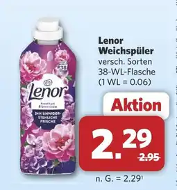 Combi Lenor weichspüler Angebot