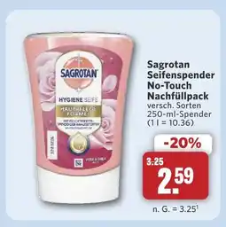 Combi Sagrotan seifenspender no-touch nachfüllpack Angebot