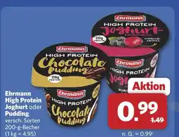 Combi Ehrmann high protein joghurt oder pudding Angebot