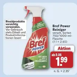 Combi Bref power reiniger Angebot