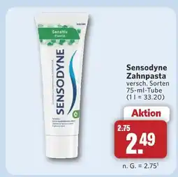 Combi Sensodyne zahnpasta Angebot
