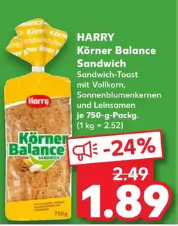 Kaufland Harry körner balance sandwich Angebot