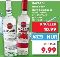 Kaufland Bacardi rum Angebot