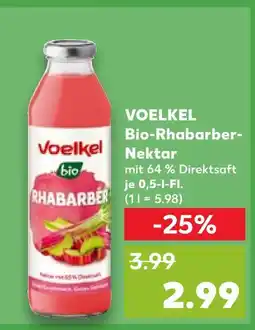 Kaufland Voelkel bio-rhabarber-nektar Angebot