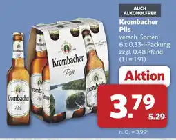 Combi Krombacher pils Angebot