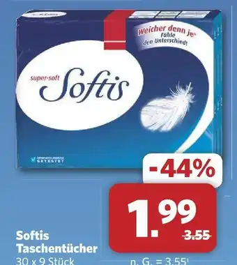 Combi Softis taschentücher Angebot