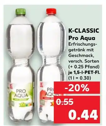 Kaufland K-classic pro aqua Angebot