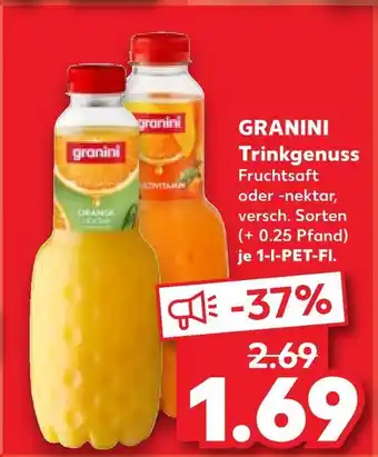 Kaufland Granini trinkgenuss Angebot