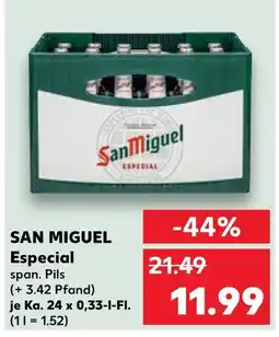 Kaufland San miguel especial Angebot