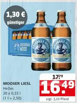 Getränke Quelle Mooser liesl helles Angebot