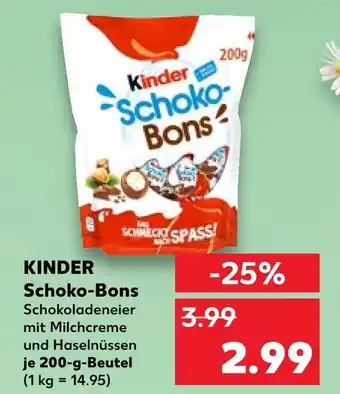 Kaufland Kinder schoko-bons Angebot