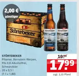 Getränke Quelle Störtebeker pilsener Angebot