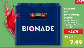 Kaufland Bionade bio-erfrischungsgetränk Angebot