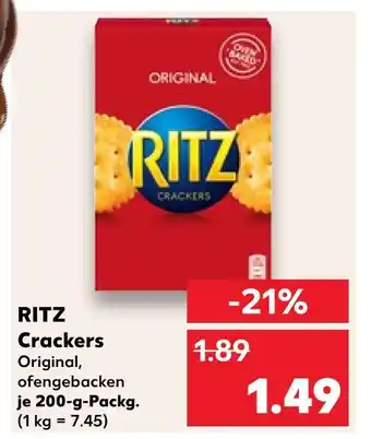 Kaufland Ritz crackers Angebot