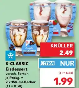 Kaufland K-classic eisdessert Angebot