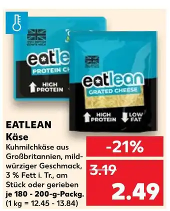 Kaufland Eatlean käse Angebot