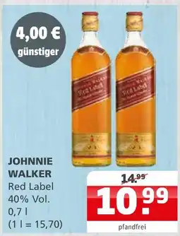 Getränke Quelle Johnnie walker red label Angebot