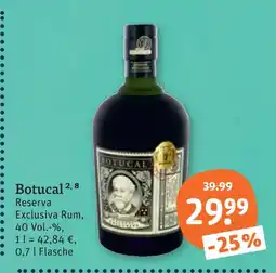 tegut Botucal reserva exclusiva rum Angebot