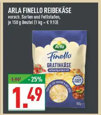 Marktkauf Arla finello reibekäse Angebot