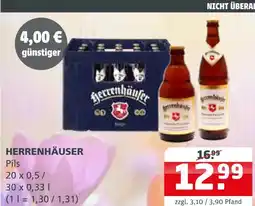 Getränke Quelle Herrenhäuser pils Angebot