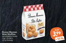 tegut Bonne maman mini muffins Angebot