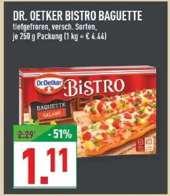 Marktkauf Dr. oetker bistro baguette Angebot