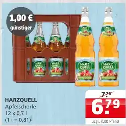 Getränke Quelle Harzquell apfelschorle Angebot