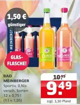 Getränke Quelle Bad meinberger sportiv, 0,nix Angebot