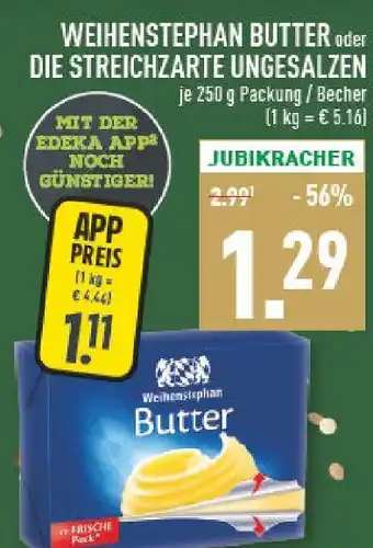 Marktkauf Weihenstephan butter Angebot