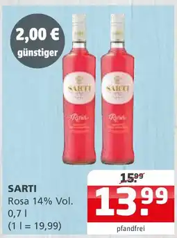 Getränke Quelle Sarti rosa 14% vol Angebot