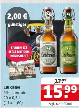 Getränke Quelle Leikeim pils Angebot