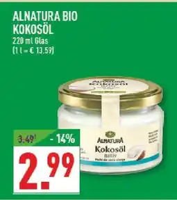 Marktkauf Alnatura bio kokosöl Angebot