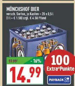 Marktkauf Mönchshof bier Angebot