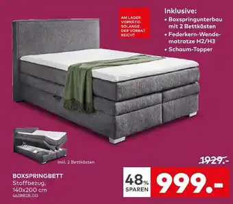 porta Boxspringbett Angebot